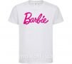 Дитяча футболка Barbie, дит 7-8 розмір Білий фото