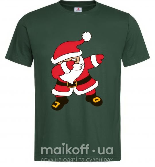 Мужская футболка Hype Santa, 2XL Темно-зеленый фото