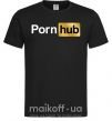 Чоловіча футболка Pornhub, L Чорний фото