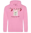 Жіноча толстовка (худі) Сохну по тобі Рожевий фото