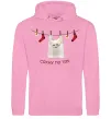 Чоловіча толстовка (худі) Сохну по тобі Рожевий фото