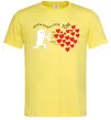 Чоловіча футболка Тисяча й одне серце тобі Лимонний фото