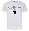 Мужская футболка VALENTINE'S DAY Белый фото