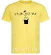 Мужская футболка VALENTINE'S DAY Лимонный фото