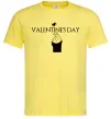 Мужская футболка VALENTINE'S DAY Лимонный фото