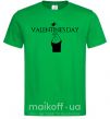 Мужская футболка VALENTINE'S DAY Зеленый фото