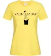 Женская футболка VALENTINE'S DAY Лимонный Женская футболка VALENTINE'S DAY Лимонный фото