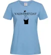 Женская футболка VALENTINE'S DAY Голубой Женская футболка VALENTINE'S DAY Голубой фото