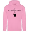 Женская толстовка (худи) VALENTINE'S DAY Розовый фото
