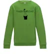 Детский Свитшот VALENTINE'S DAY Лаймовый фото