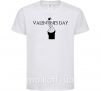 Детская футболка VALENTINE'S DAY Белый фото