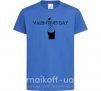 Дитяча футболка VALENTINE'S DAY Яскраво-синій фото