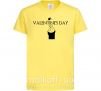 Дитяча футболка VALENTINE'S DAY Лимонний фото