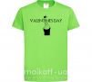 Детская футболка VALENTINE'S DAY Лаймовый фото