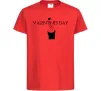 Дитяча футболка VALENTINE'S DAY Червоний Дитяча футболка VALENTINE'S DAY Червоний фото