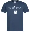Мужская футболка VALENTINE'S DAY Темно-синий фото