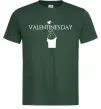 Мужская футболка VALENTINE'S DAY Темно-зеленый фото
