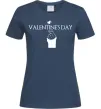 Женская футболка VALENTINE'S DAY Темно-синий Женская футболка VALENTINE'S DAY Темно-синий фото