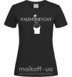 Жіноча футболка VALENTINE'S DAY Чорний фото