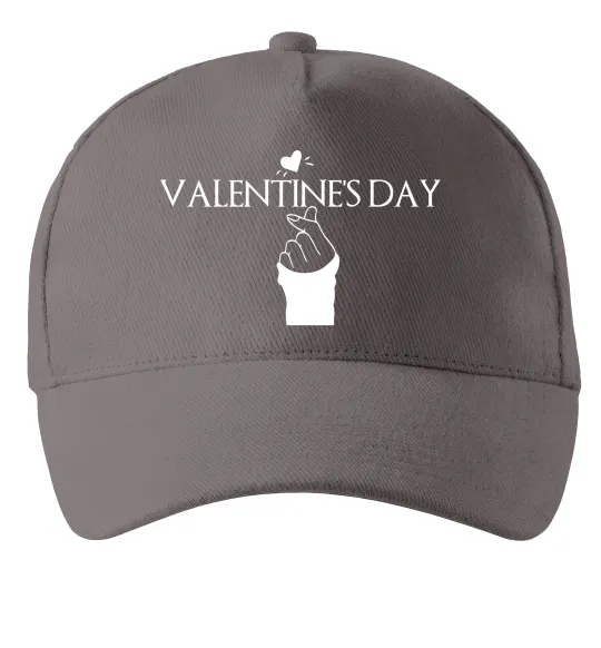 Кепка VALENTINE'S DAY Сірий фото