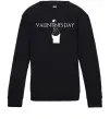 Детский Свитшот VALENTINE'S DAY Черный фото