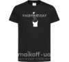 Дитяча футболка VALENTINE'S DAY Чорний фото