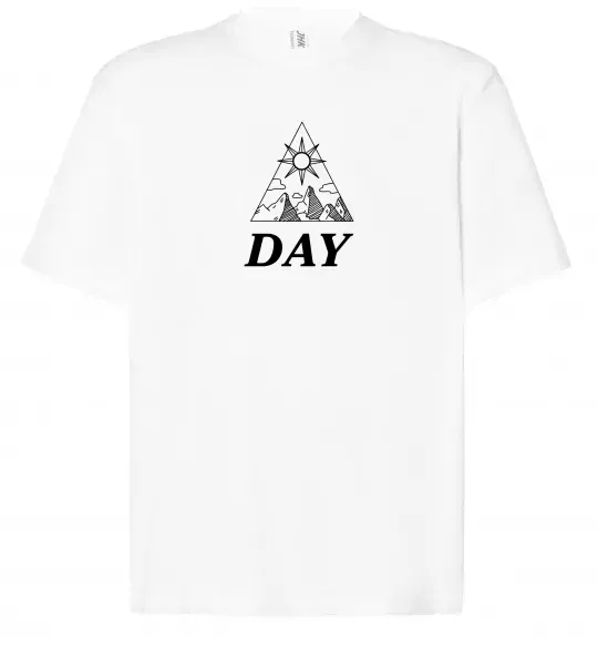 Футболка Оверсайз DAY Белый фото