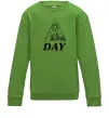 Детский Свитшот DAY Лаймовый фото