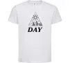 Детская футболка DAY Белый фото