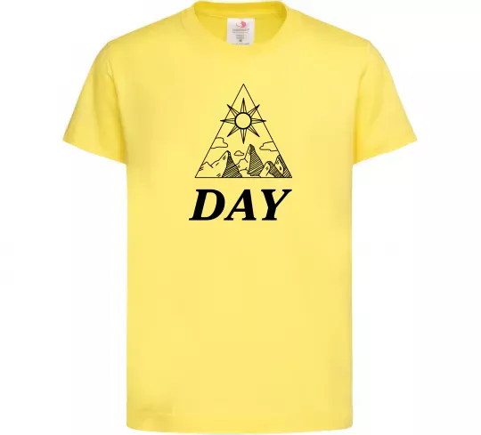 Детская футболка DAY Лимонный фото