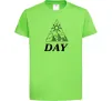Детская футболка DAY Лаймовый фото