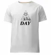 Мужская премиум футболка DAY Белый фото