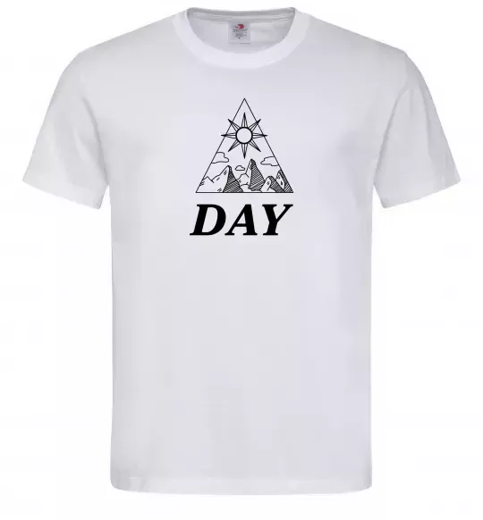 Чоловіча футболка DAY Білий фото