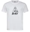 Чоловіча футболка DAY Білий Чоловіча футболка DAY Білий фото