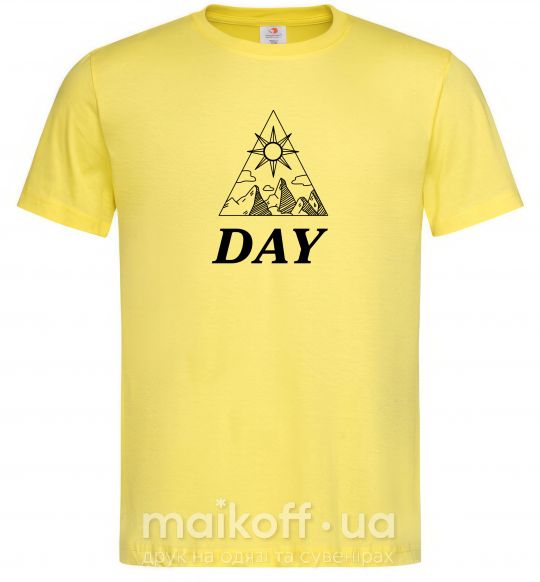 Чоловіча футболка DAY Лимонний фото