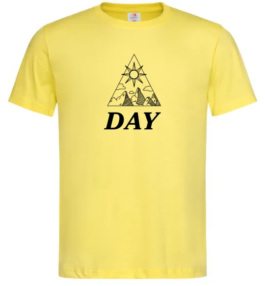 Чоловіча футболка DAY Лимонний фото