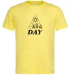 Чоловіча футболка DAY Лимонний Чоловіча футболка DAY Лимонний фото