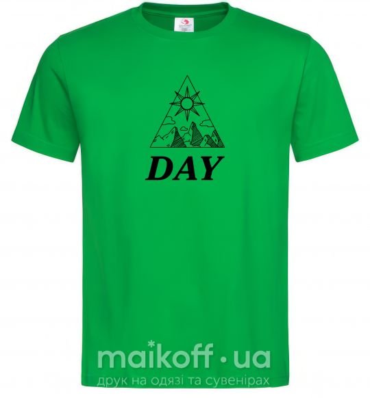 Чоловіча футболка DAY Зелений фото