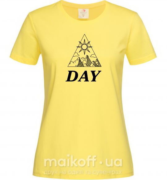 Женская футболка DAY Лимонный фото