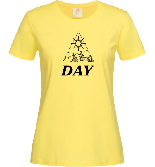 Женская футболка DAY Лимонный фото