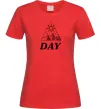 Женская футболка DAY Красный Женская футболка DAY Красный фото