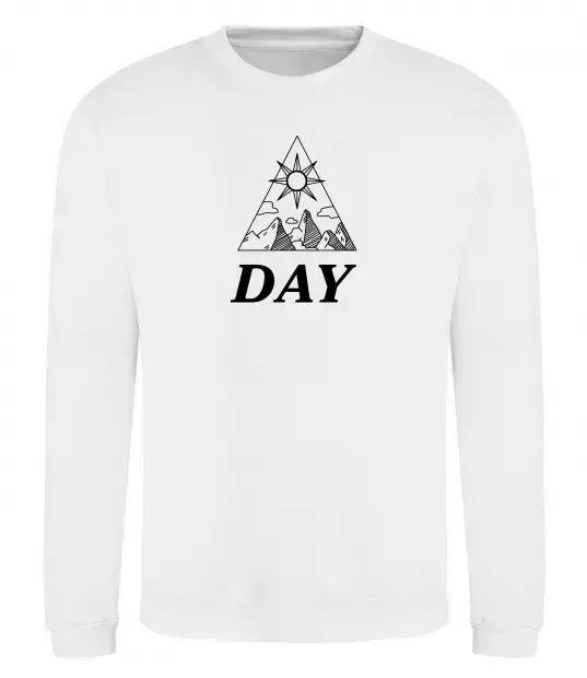 Свитшот DAY Белый фото