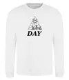 Свитшот DAY Белый Свитшот DAY Белый фото