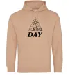Жіноча толстовка (худі) DAY Пісочний Жіноча толстовка (худі) DAY Пісочний фото