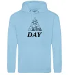 Жіноча толстовка (худі) DAY Блакитний фото