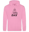 Чоловіча толстовка (худі) DAY Рожевий фото