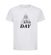 Дитяча футболка DAY Білий фото