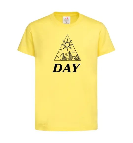Дитяча футболка DAY Лимонний фото