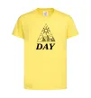 Дитяча футболка DAY Лимонний фото