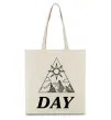 Эко-сумка DAY Бежевый фото